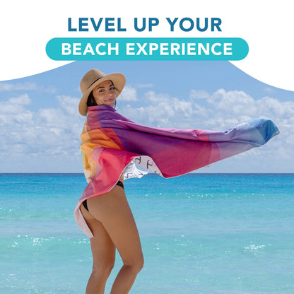 Youphoria Microfiber Travel Towel Fast Drying Lightweight - Quick Dry Towel for Camping, Beach, Backpacking, Hiking & Sport