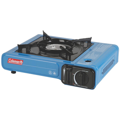 Coleman Classic 1-Burner Butane Stove, Portable Camping Stove with Carry Case & Push-Button Starter, Includes Precise Temperature Control & 7,650 BTUs of Power for Camping, Tailgating, & More