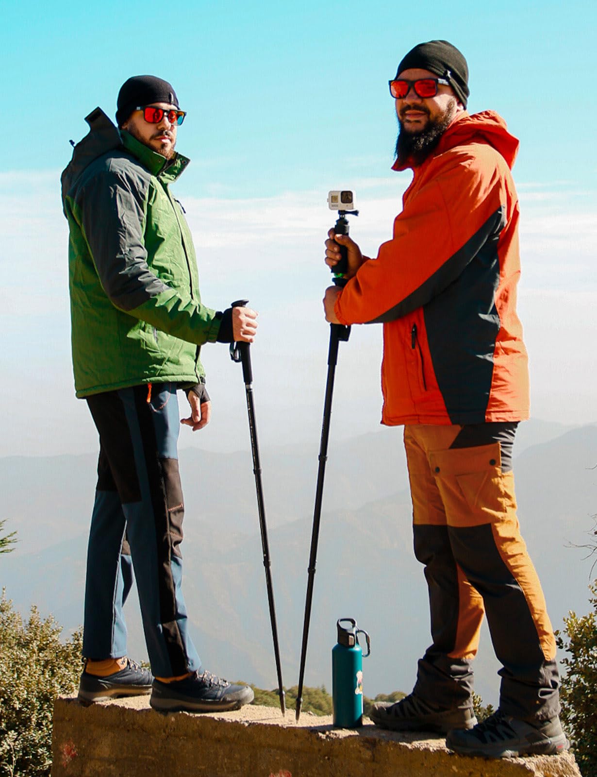 TBMPOY Men's Snow Ski Hiking Pants Waterproof Winter Fleece Lined Pants Camping Skiing Ice Fishing Pants with Belt