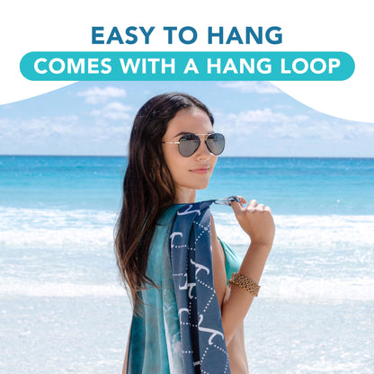 Youphoria Microfiber Travel Towel Fast Drying Lightweight - Quick Dry Towel for Camping, Beach, Backpacking, Hiking & Sport