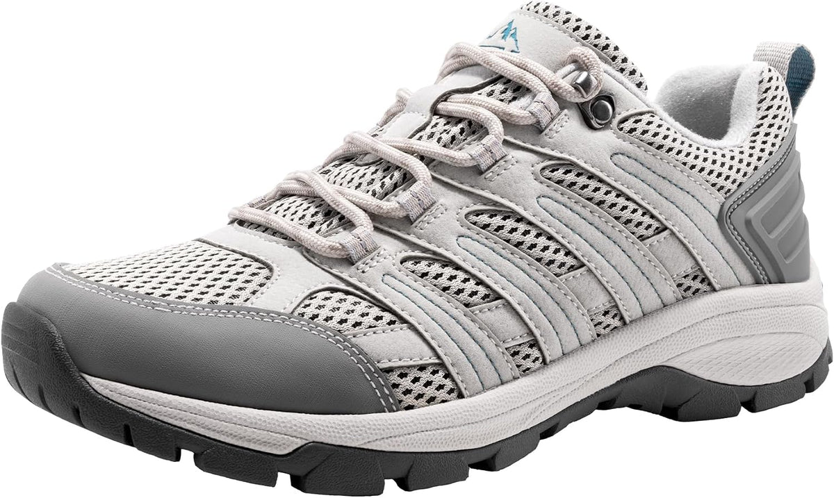 NORTIV 8 Women's Lightweight Hiking Shoes | Breathable Walking Sneakers Slip-Resistant For Outdoor Work Travel Daily Wear Wander