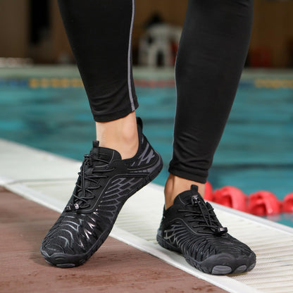 Hike Barefoot Shoes for Womens Men,Quick Dry Water Shoes,Beach Pool Aqua Swim Surf Hiking Walking Shoes,Non-Slip Athletic Footwear Wide Toe Water Shoes
