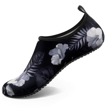 Homitem Water Shoes for Women Men Aqua Socks Swim Beach Pool River Slip-On Barefoot Quick-Dry Vacation Cruise Essentials Accessories for Yoga Kayak Sports