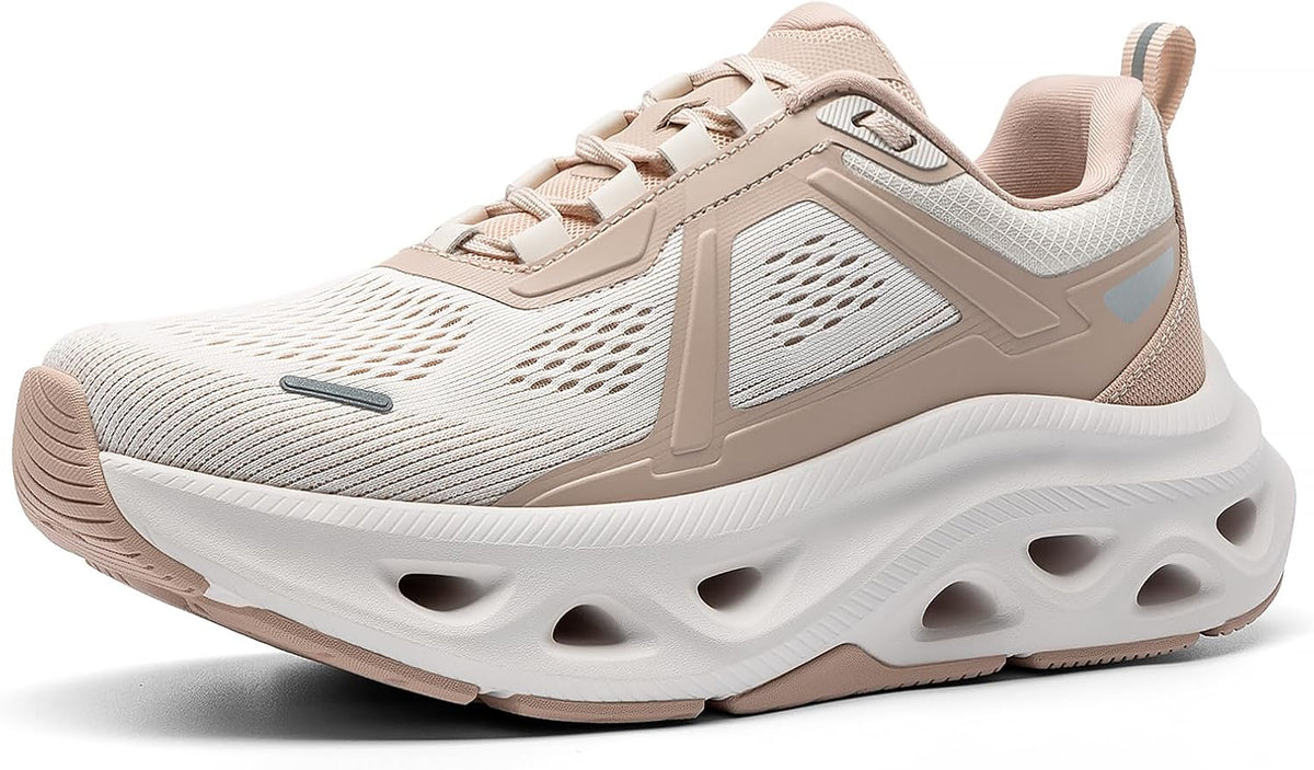 NORTIV 8 Women's Cushioned Walking Fashion Sneakers