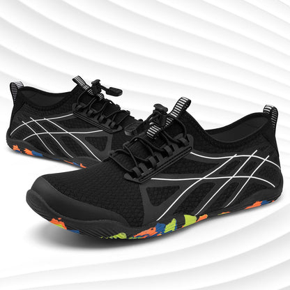 ATHMILE Water Shoes for Men Women River Shoes Adult Swim Beach Lake Pool Aqua Socks Barefoot Quick Dry for Hiking Surfing Kayaking Size