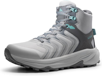 NORTIV 8 Women's Hiking Boots Waterproof Arch Support | Cushioned Insole Provides Supportive Comfort with Every Step; Waterproof Construction Helps Keep Feet Dry in Wet Conditions