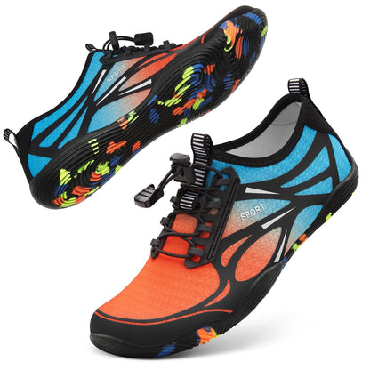 ATHMILE Water Shoes for Men Women River Shoes Adult Swim Beach Lake Pool Aqua Socks Barefoot Quick Dry for Hiking Surfing Kayaking Size