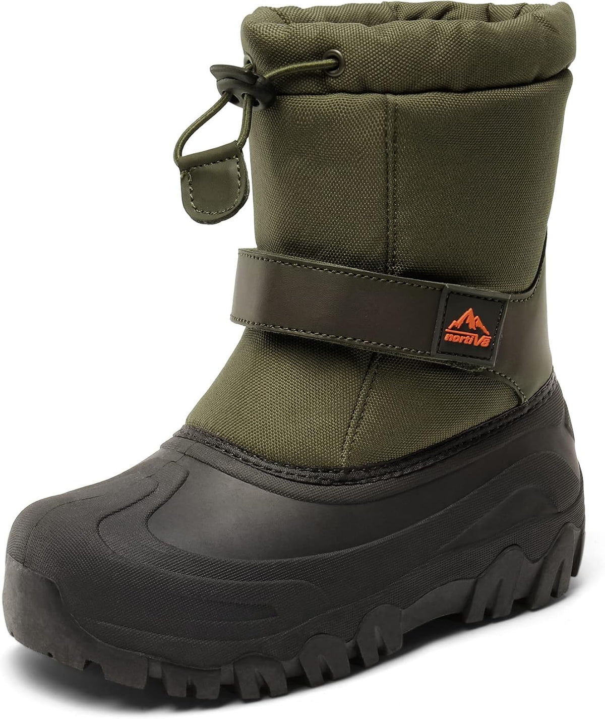 NORTIV 8 Kids Snow Boots Boy's Girl's Waterproof Cold Weather Classic Booties Hiking Outdoor Shoes (Little Kids/Big Kids)