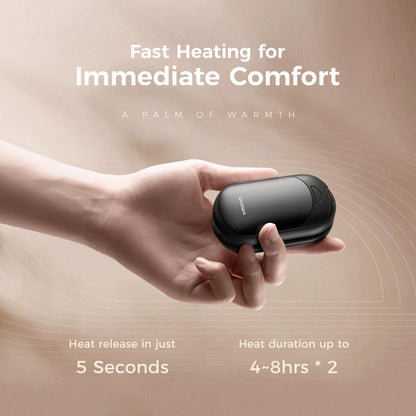 OCOOPA Magnetic Hand Warmers Rechargeable 2 Pack, AI Electric Handwarmers, Fast Heating, 3-Settings, UL Certified, Portable Heater, Gloves Fitting, Travel Essentials, Gifts Women Men, UT3 Lite