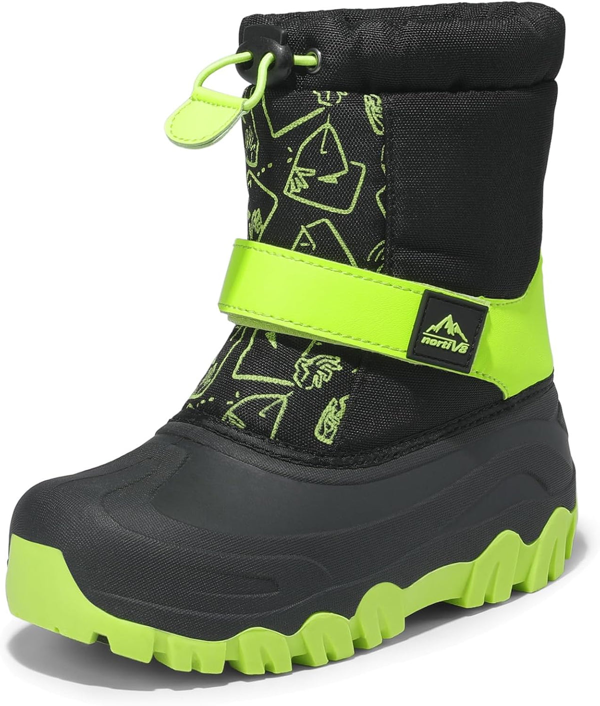 NORTIV 8 Kids Snow Boots Boy's Girl's