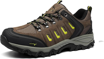 NORTIV 8 Men's Waterproof Hiking Shoes Leather