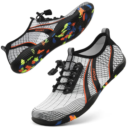 ATHMILE Water Shoes for Men Women River Shoes Adult Swim Beach Lake Pool Aqua Socks Barefoot Quick Dry for Hiking Surfing Kayaking Size