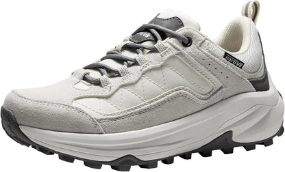 NORTIV 8 Women's Waterproof Leather Hiking Shoes | Arch Support Outdoors Walking Trekking Camping Tennis Workout Cross Training Sneakers Wicklow