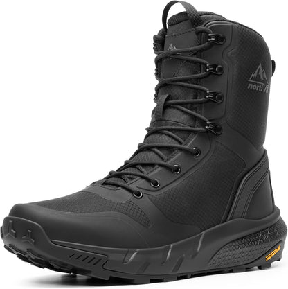 NORTIV 8 Men's Military Tactical Boot Zipper Lightweight