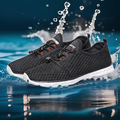 DOUSSPRT Men's Water Shoes Quick Drying Sports Aqua Shoes