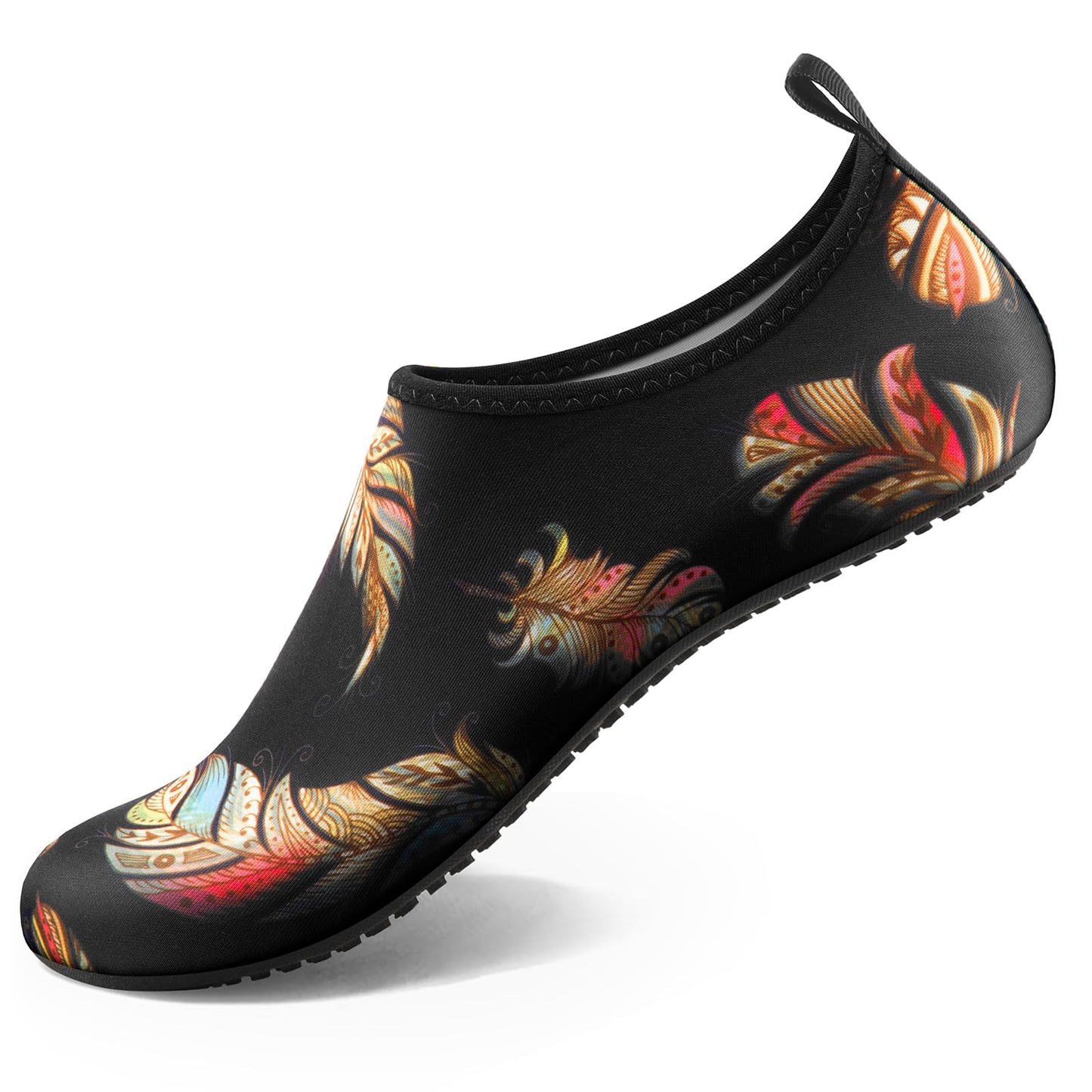 Homitem Water Shoes for Women Men Aqua Socks Swim Beach Pool River Slip-On Barefoot Quick-Dry Vacation Cruise Essentials Accessories for Yoga Kayak Sports