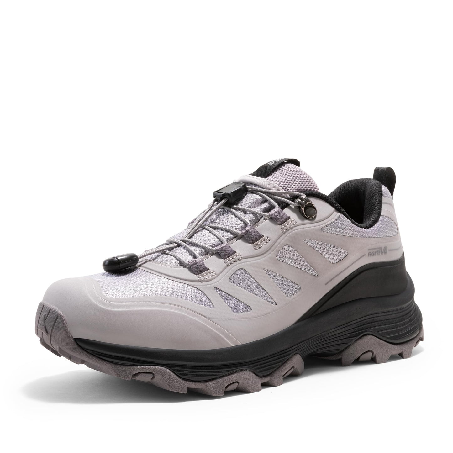 NORTIV 8 Women's Waterproof Hiking Shoes Quick Laces Outdoors Walking Trekking Camping Tennis Sneakers Canyon