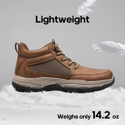 NORTIV 8 Men's Hiking Boots Lightweight Fashion Casual Chukka Ankle Boots Elevation