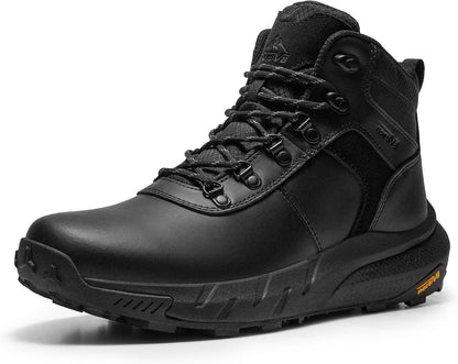 NORTIV 8 Men's Waterproof Leather Hiking Boots