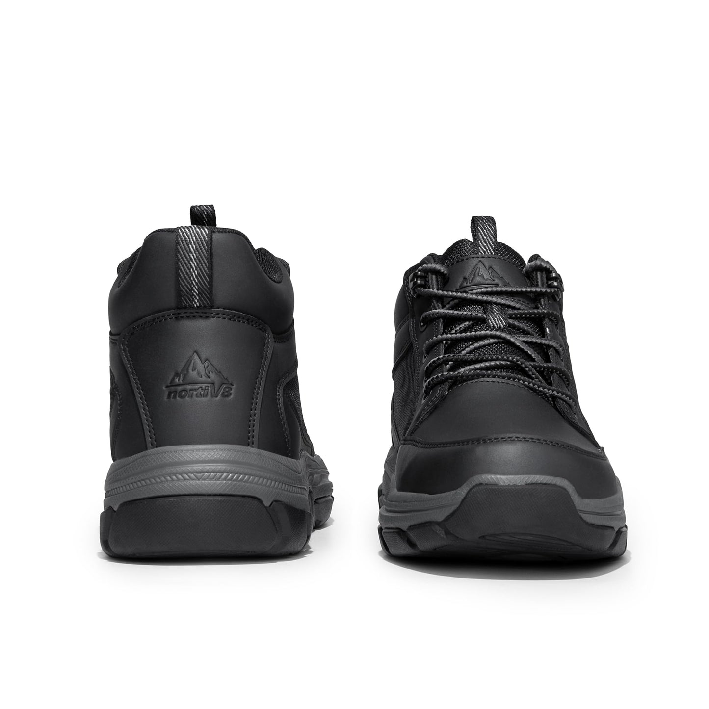 NORTIV 8 Men's Hiking Boots Lightweight Fashion Casual Chukka Ankle Boots Elevation