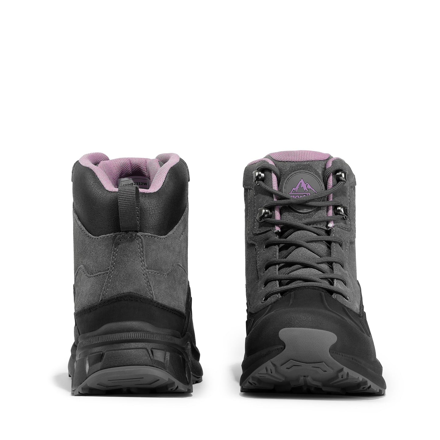 NORTIV 8 Women's Waterproof Hiking Boots Outdoor Trekking Camping Trail Hiking Boots