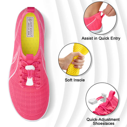 ATHMILE Water Shoes for Men Women River Shoes Adult Swim Beach Lake Pool Aqua Socks Barefoot Quick Dry for Hiking Surfing Kayaking Size