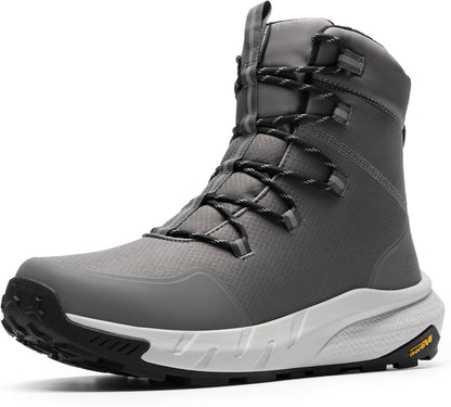 NORTIV 8 Men's Wide Winter Boots Grip on Snow Ice