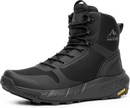 NORTIV 8 Men's Military Tactical Boot Zipper Lightweight