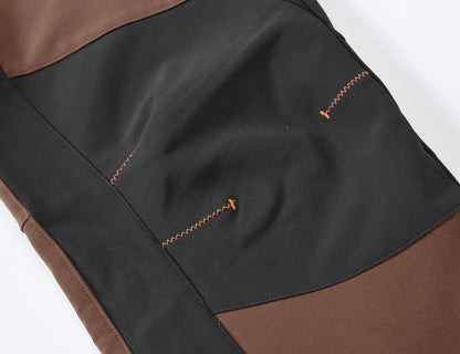 TBMPOY Men's Snow Ski Hiking Pants Waterproof Winter Fleece Lined Pants Camping Skiing Ice Fishing Pants with Belt