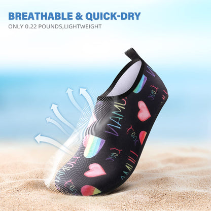 Water Shoes for Women Men Quick-Dry Aqua Socks Swim Beach Barefoot Yoga Exercise Wear Sport Accessories Pool Camping Must Haves Adult Youth Size