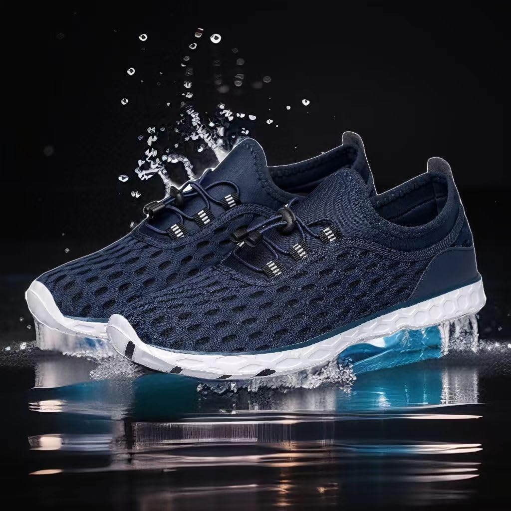 DOUSSPRT Men's Water Shoes Quick Drying Sports Aqua Shoes