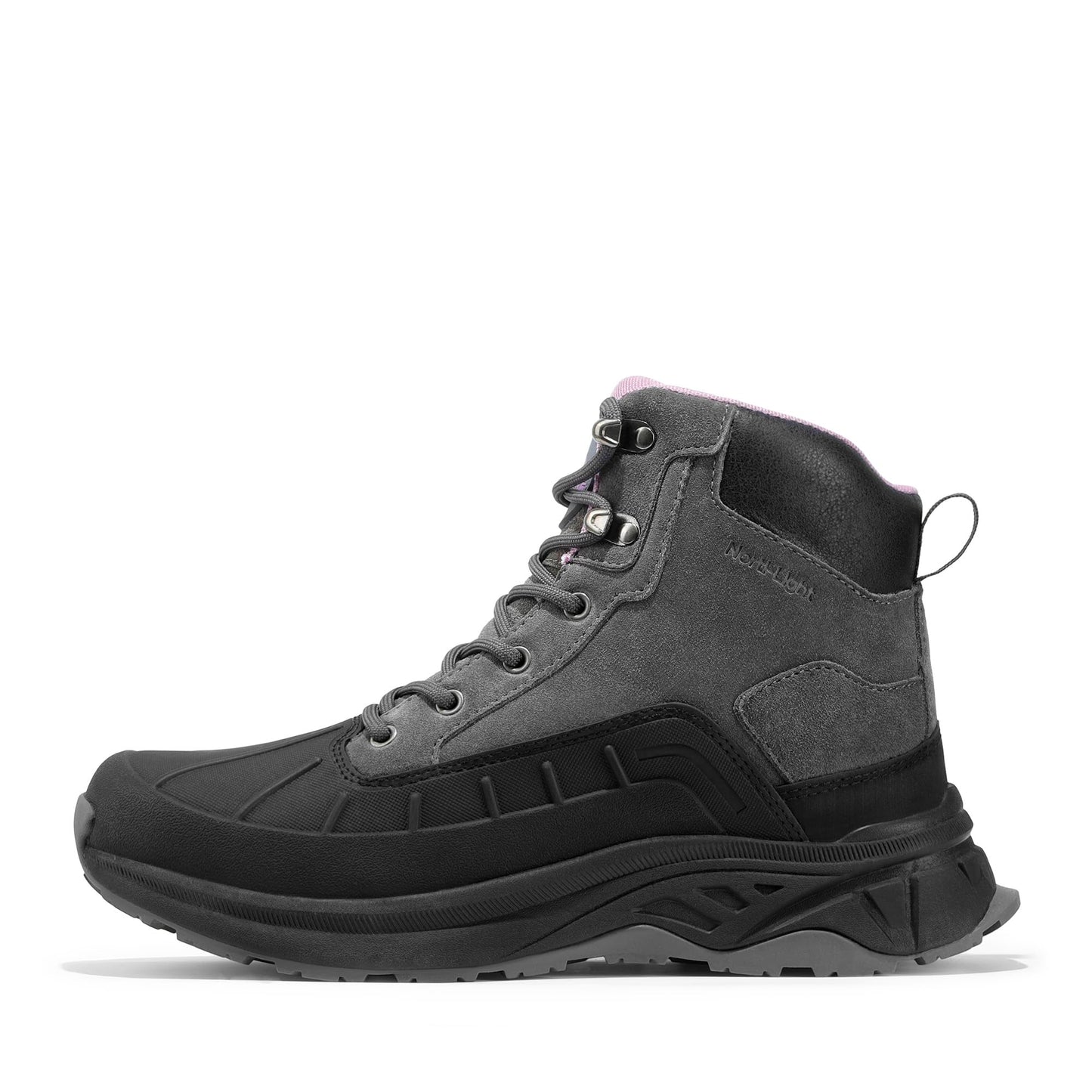 NORTIV 8 Women's Waterproof Hiking Boots Outdoor Trekking Camping Trail Hiking Boots