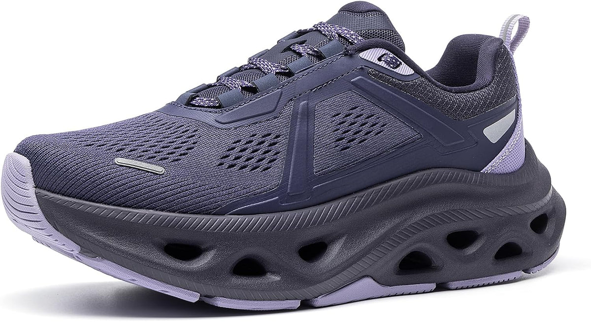 NORTIV 8 Women's Cushioned Walking Fashion Sneakers | Breathable,Mesh,Arch Support,Workout,Running,Jogging,Gym,Athletic,Wear-Resistant,Walk,Tennis,Exercise,Sneakers,MovePropel