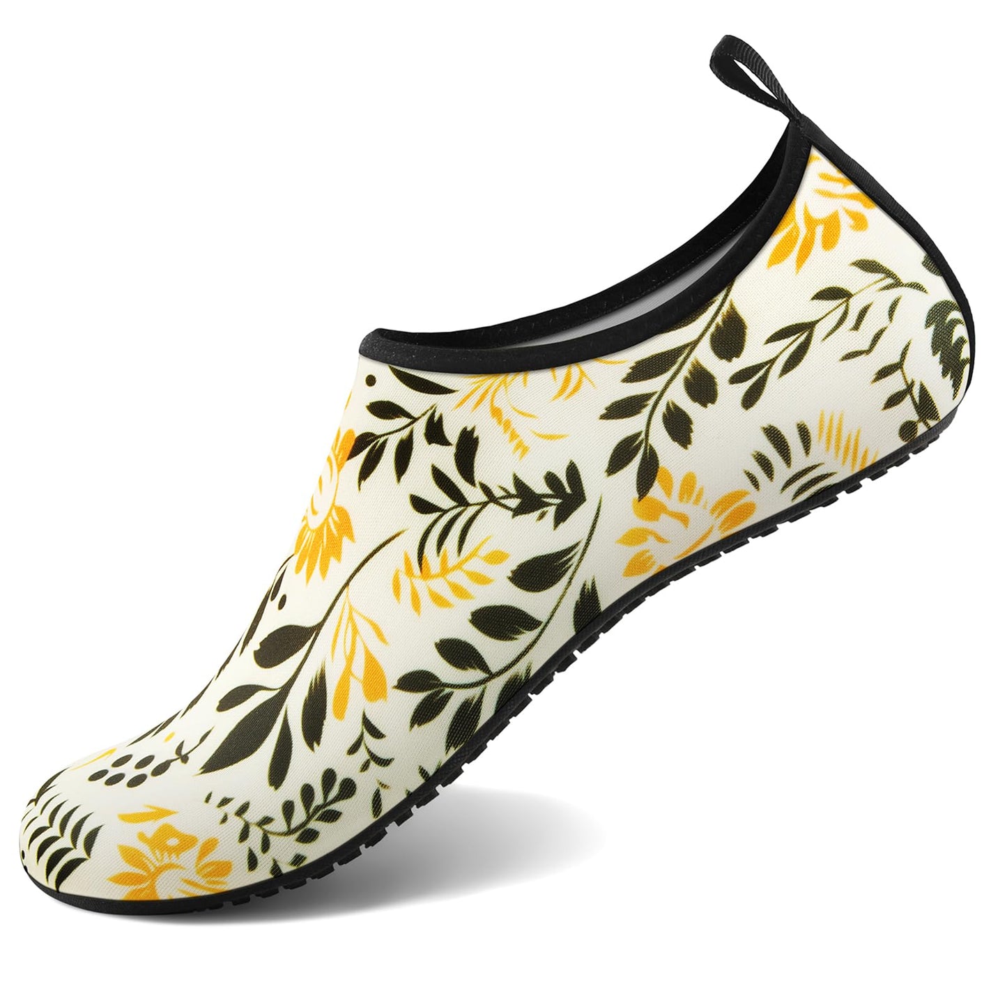 Homitem Water Shoes for Women Men Aqua Socks Swim Beach Pool River Slip-On Barefoot Quick-Dry Vacation Cruise Essentials Accessories for Yoga Kayak Sports