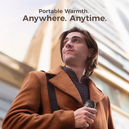 OCOOPA Magnetic Hand Warmers Rechargeable 2 Pack, AI Electric Handwarmers, Fast Heating, 3-Settings, UL Certified, Portable Heater, Gloves Fitting, Travel Essentials, Gifts Women Men, UT3 Lite