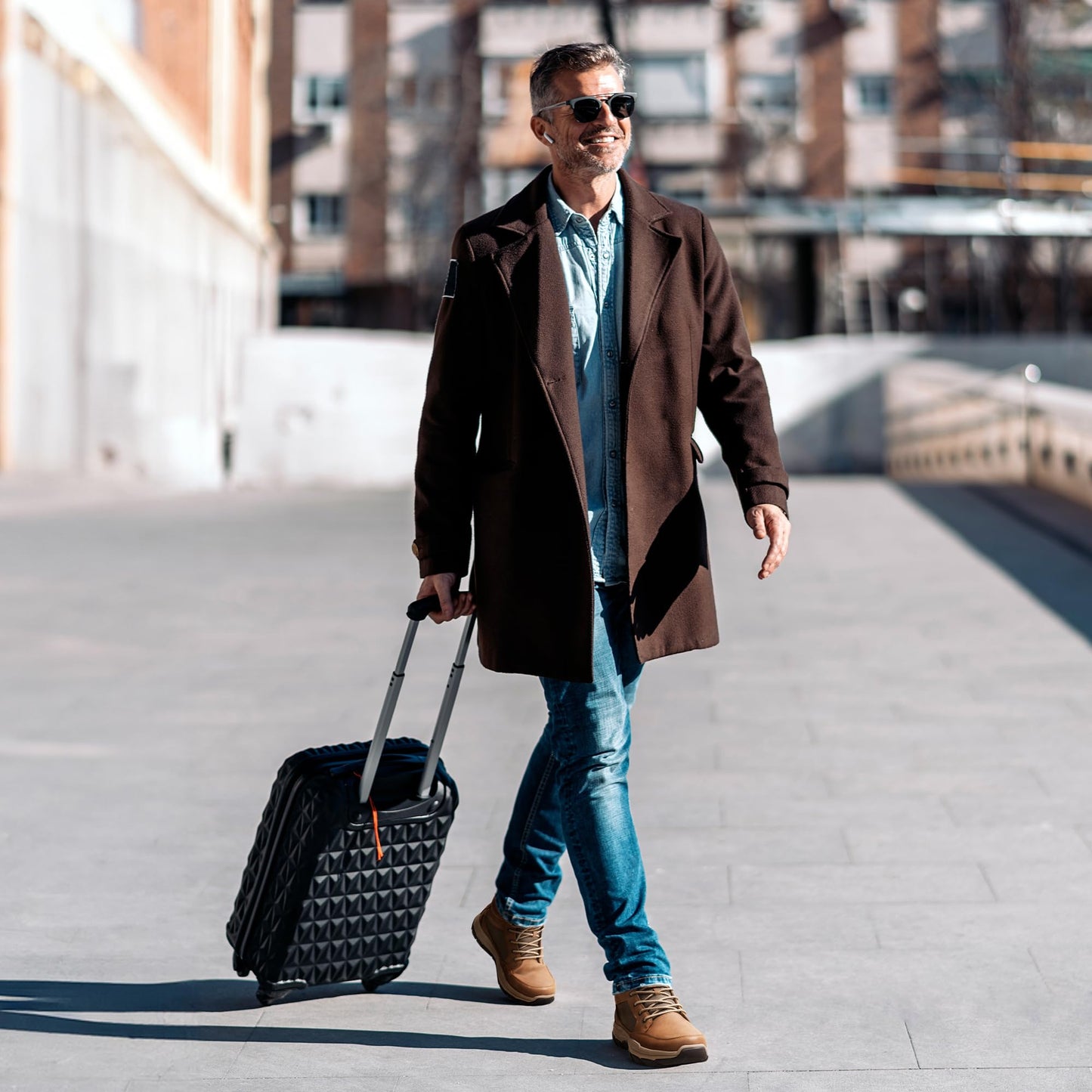 NORTIV 8 Men's Hiking Boots Lightweight Fashion Casual Chukka Ankle Boots Elevation