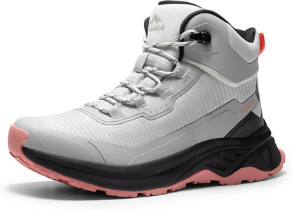 NORTIV 8 Women's Lightweight Ankle Hiking Boots | Breathable Materials Help Keep Feet Cool and Comfortable Flexible Construction Supports Natural Movement