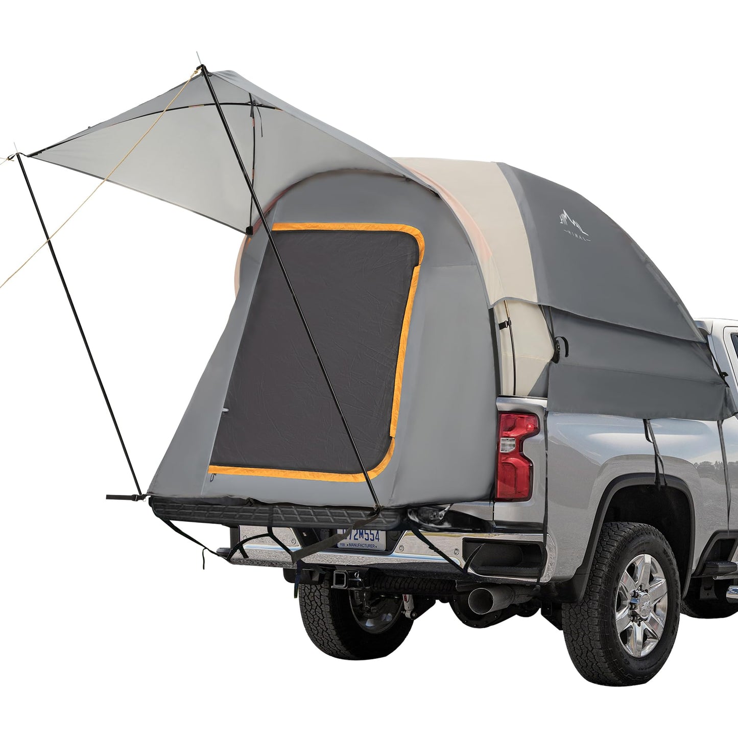 Pickup Truck Tent, Waterproof PU2000mm Double Layer for 6.5 FT Truck Bed, Portable Truck Bed Tent for Camping, Blue