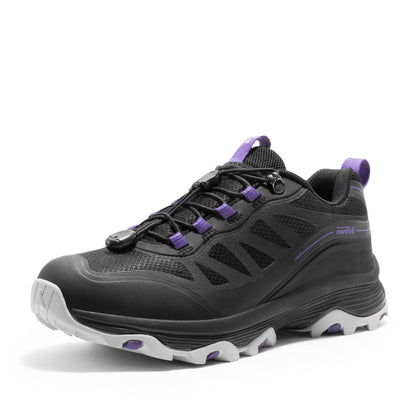 NORTIV 8 Women's Waterproof Hiking Shoes Quick Laces Outdoors Walking Trekking Camping Tennis Sneakers Canyon