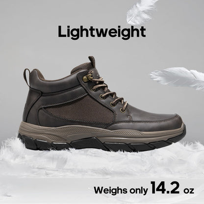 NORTIV 8 Men's Hiking Boots Lightweight Fashion Casual Chukka Ankle Boots Elevation