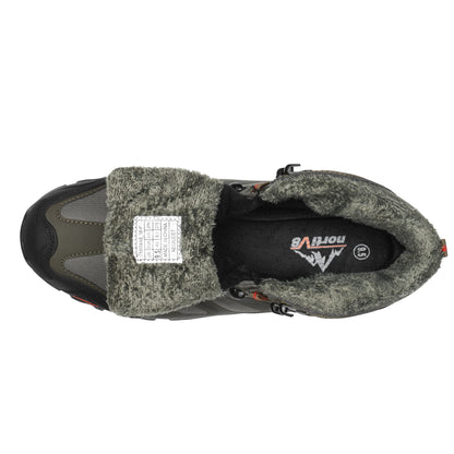 NORTIV 8 Men's Ankle High Waterproof Hiking Boots Outdoor Lightweight Shoes Trekking Trails Armadillo