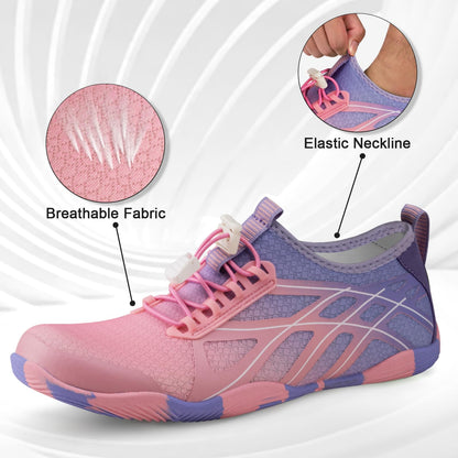 ATHMILE Water Shoes for Men Women River Shoes Adult Swim Beach Lake Pool Aqua Socks Barefoot Quick Dry for Hiking Surfing Kayaking Size