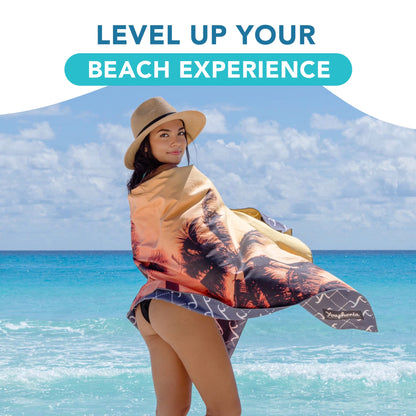 Youphoria Microfiber Travel Towel Fast Drying Lightweight - Quick Dry Towel for Camping, Beach, Backpacking, Hiking & Sport