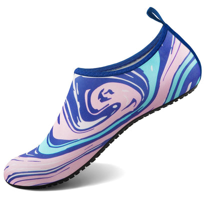 Homitem Water Shoes for Women Men Aqua Socks Swim Beach Pool River Slip-On Barefoot Quick-Dry Vacation Cruise Essentials Accessories for Yoga Kayak Sports