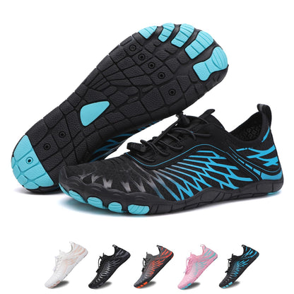 Hike Barefoot Shoes for Womens Men,Quick Dry Water Shoes,Beach Pool Aqua Swim Surf Hiking Walking Shoes,Non-Slip Athletic Footwear Wide Toe Water Shoes