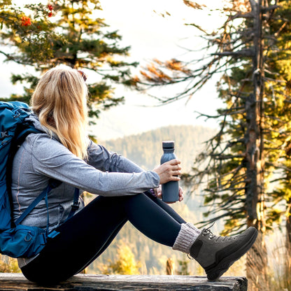 NORTIV 8 Women's Waterproof Hiking Boots Outdoor Trekking Camping Trail Hiking Boots