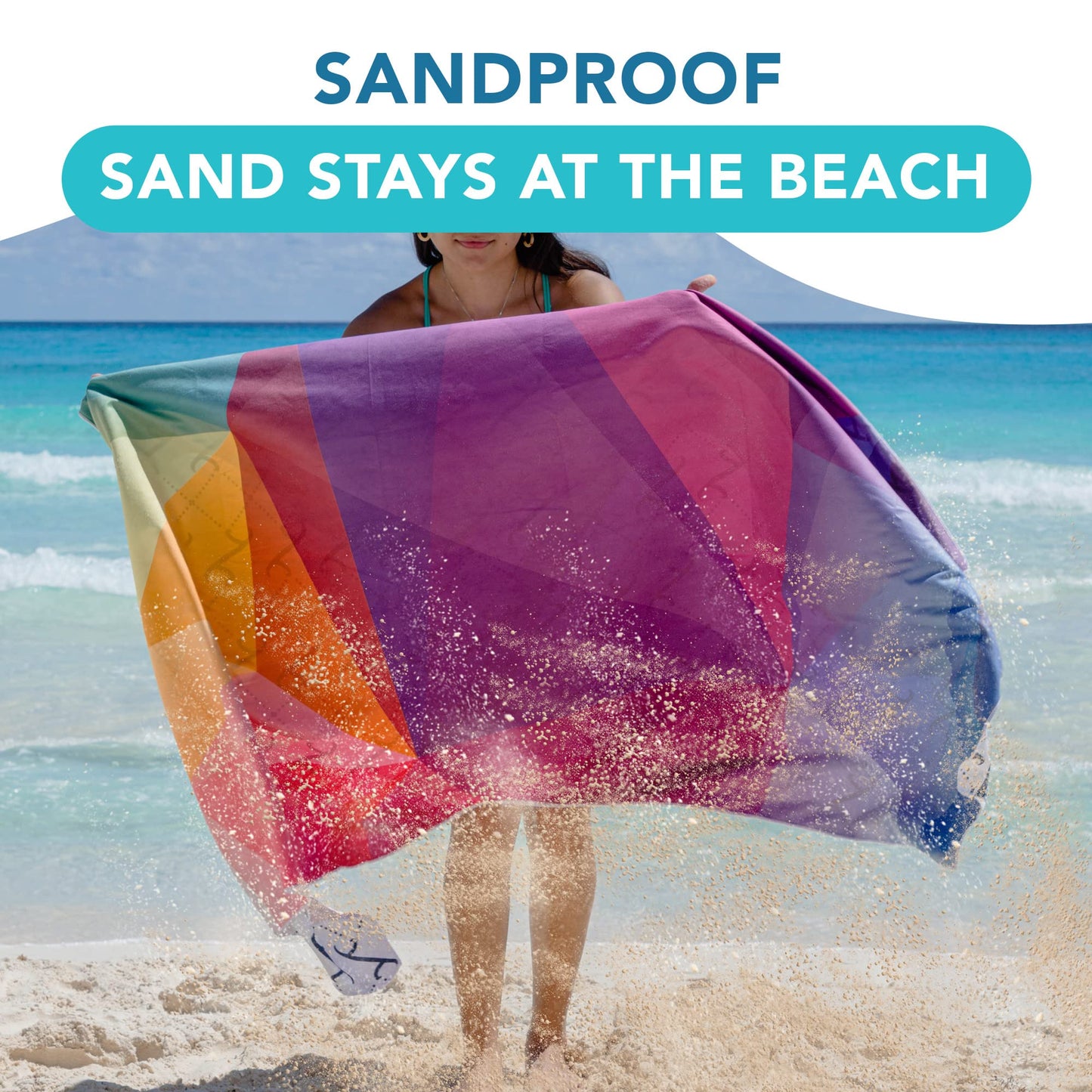 Youphoria Microfiber Travel Towel Fast Drying Lightweight - Quick Dry Towel for Camping, Beach, Backpacking, Hiking & Sport