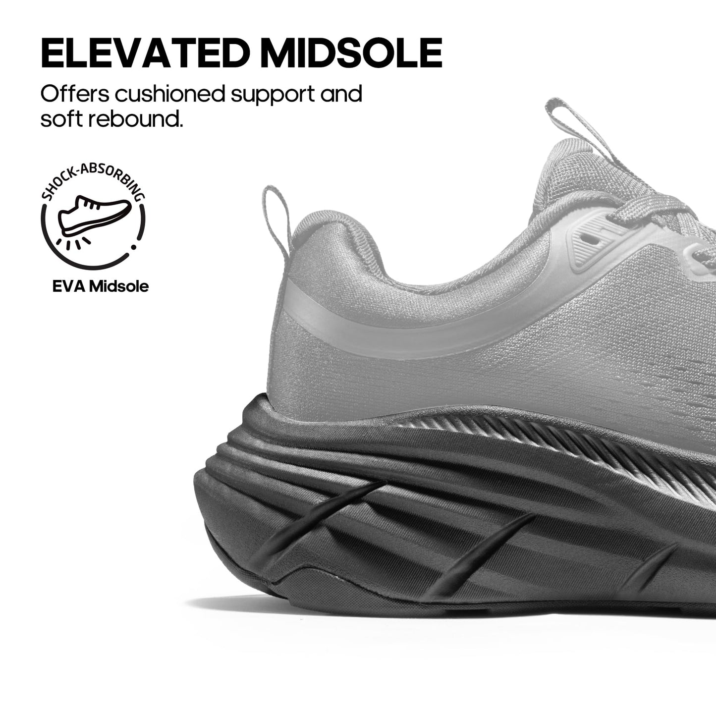 NORTIV 8 Women's Walking Shoes Cushion Comfortable ActiveBreeze Running Tennis Shoes Non-Slip Workout Gym Sports Athletic Breathable Fashion Sneakers