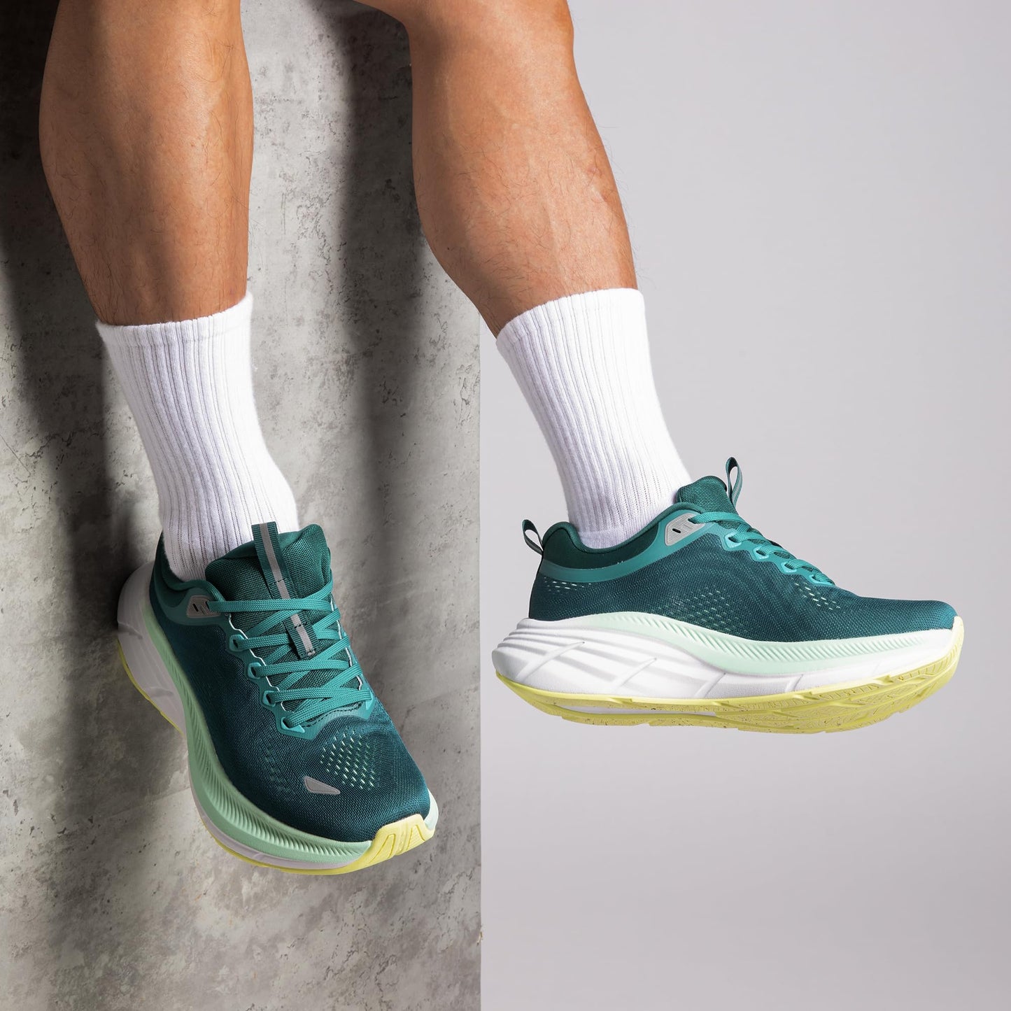 NORTIV 8 Men's Running Walking Tennis Shoes ActiveBreeze Non-Slip Athletic Gym Workout Jogging Comfortable Cushioning Fashion Sneakers