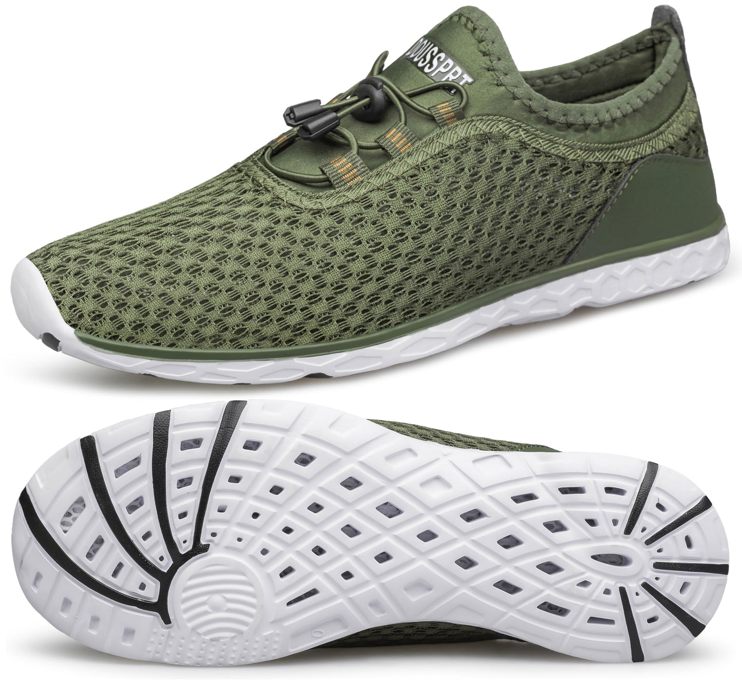 DOUSSPRT Men's Water Shoes Quick Drying Sports Aqua Shoes